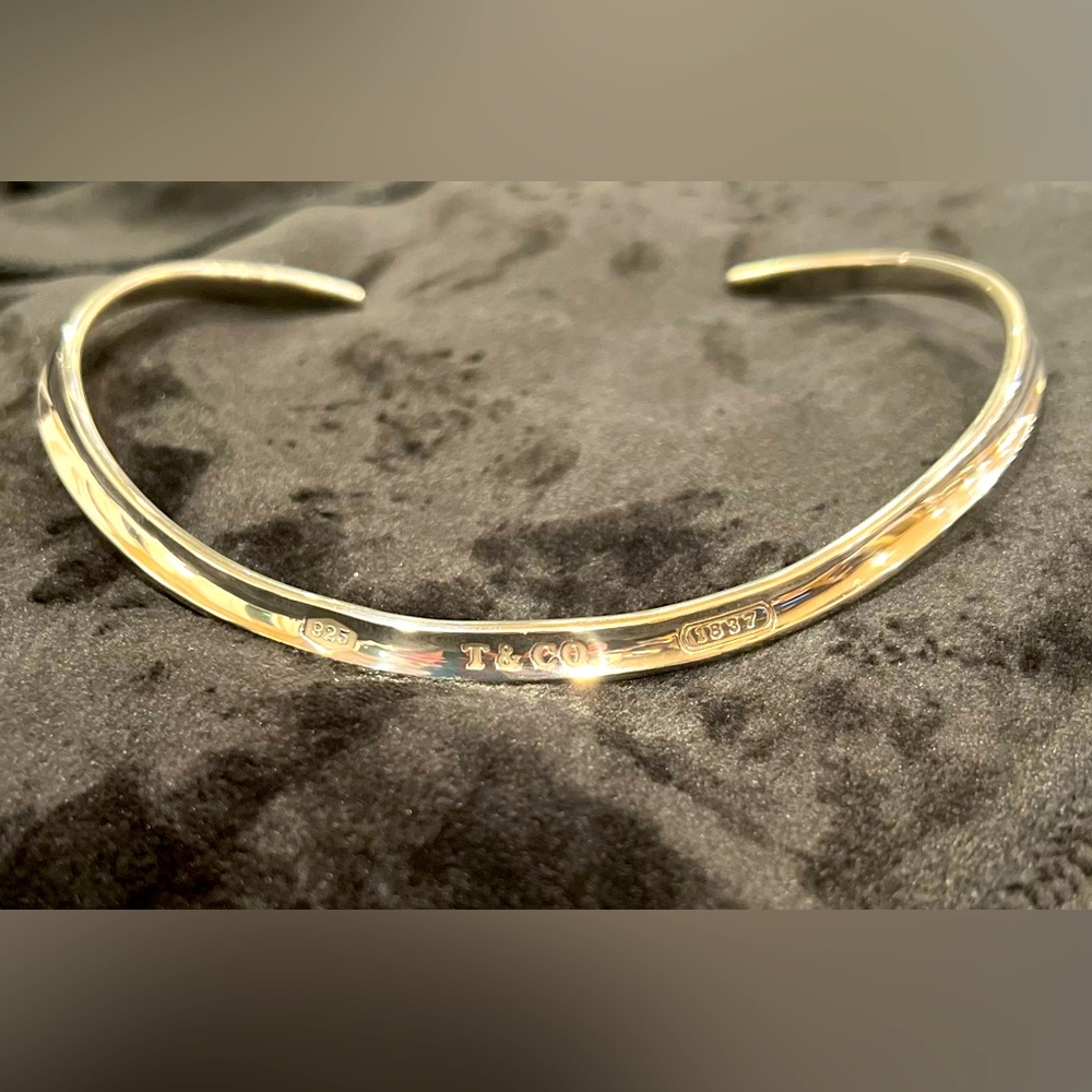 TIFFANY & CO. 1837 COLLAR NECKLACE IN STERLING SILVER